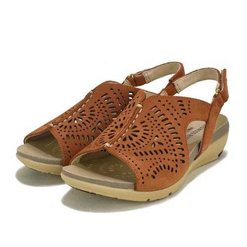 RED WOOD RIVER MINNETONKA　革　レザーカット　バックベルト　サンダル | Minnetonka | 01