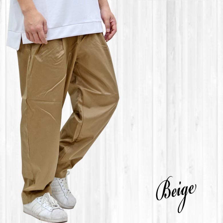 ワイドパンツ メンズ テーパードパンツ ルーズ ゆったり ツータック 無地 コットン 綿100 ロングパンツ ボトムス ズボン 新作 通販 人気 きれいめ G H R Golden High Roller 通販 Yahoo ショッピング