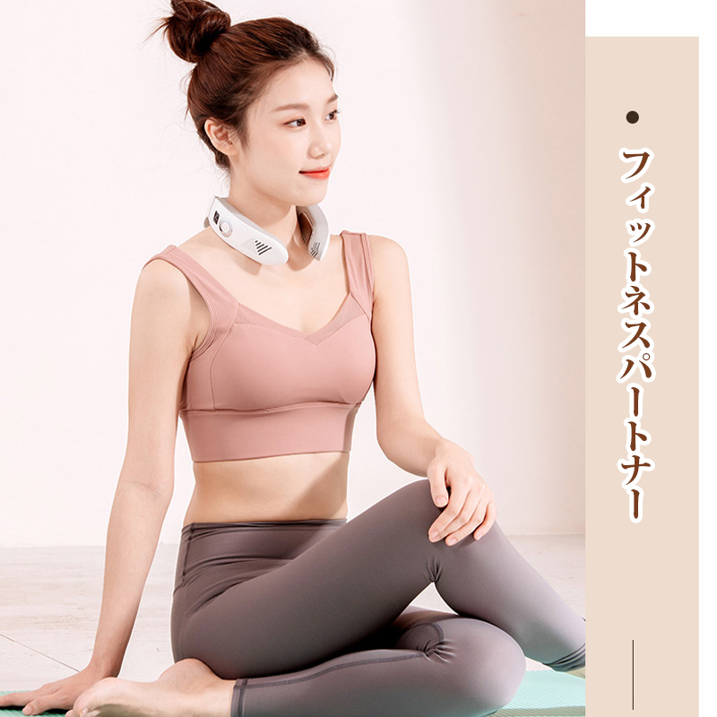 ネックマッサージ器 ems 肩 小型 マッサージャーコリ改善 肩こり解消