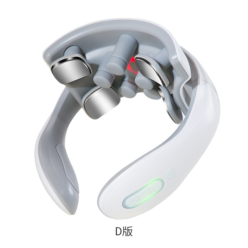 ネックマッサージャー EMS 首掛け マッサージ器 振動モード 温熱 首