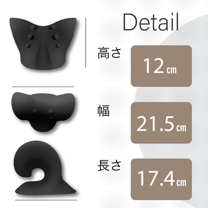 首枕 頸椎マッサージ枕 ネックピロー ストレート首こり解消 ネック ストレッチ 矯正  改善 指圧 クッション スマホ首 肩こり マッサージ器 ストレッチャー |  | 13
