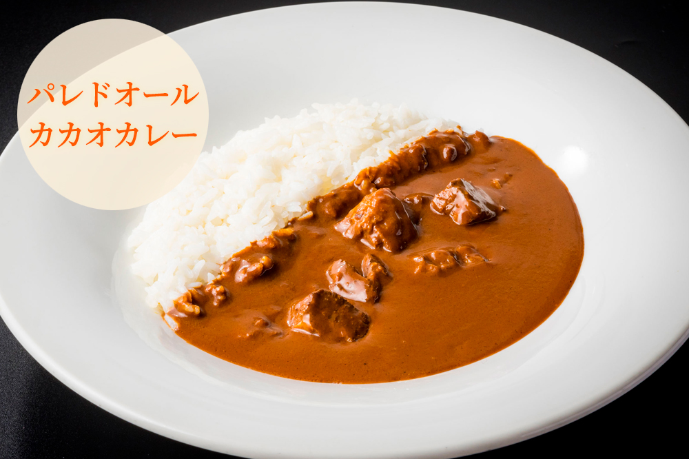 パレドオール ショコラティエが作ったカカオカレー