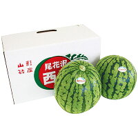 いずみ会の 山形県産 尾花沢 小玉 すいか  ひとりじめ 2玉 山形県産 尾花沢 小玉すいか(秀品)
