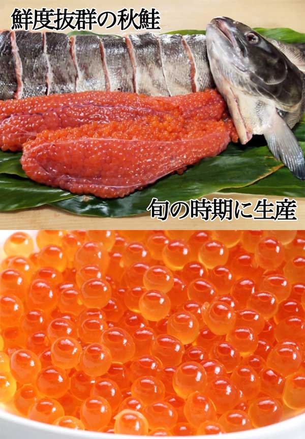 いくら醤油漬け 250g  鮭卵　北海道産