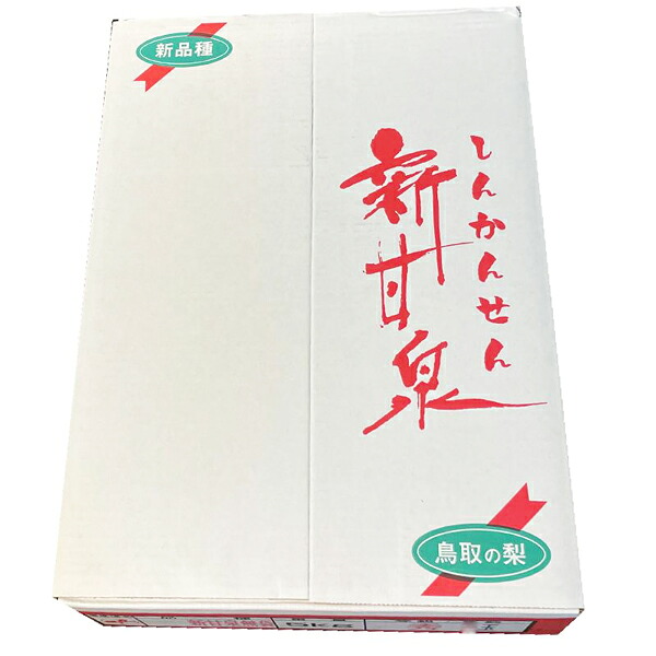 鳥取 新甘泉 梨 秀品 5kg 6玉〜10玉入 糖度14度前後 贈答用