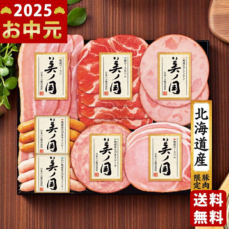 Yahoo! Yahoo!ショッピング(ヤフー ショッピング)日本ハム 北海道 プレミアム 美ノ国《2025年 お中元専用商品 6月下旬よりお届け予定 冷蔵 直送便》 [UKH-38]