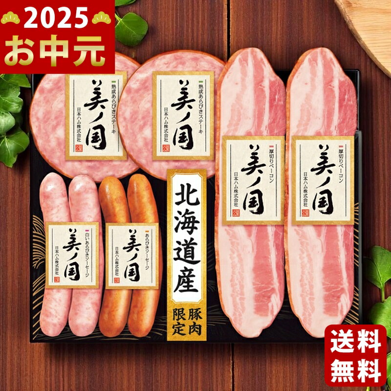 Yahoo! Yahoo!ショッピング(ヤフー ショッピング)日本ハム 北海道 プレミアム 美ノ国《2025年 お中元専用商品 7月上旬よりお届け予定 冷蔵 直送便》 [UKH-35]
