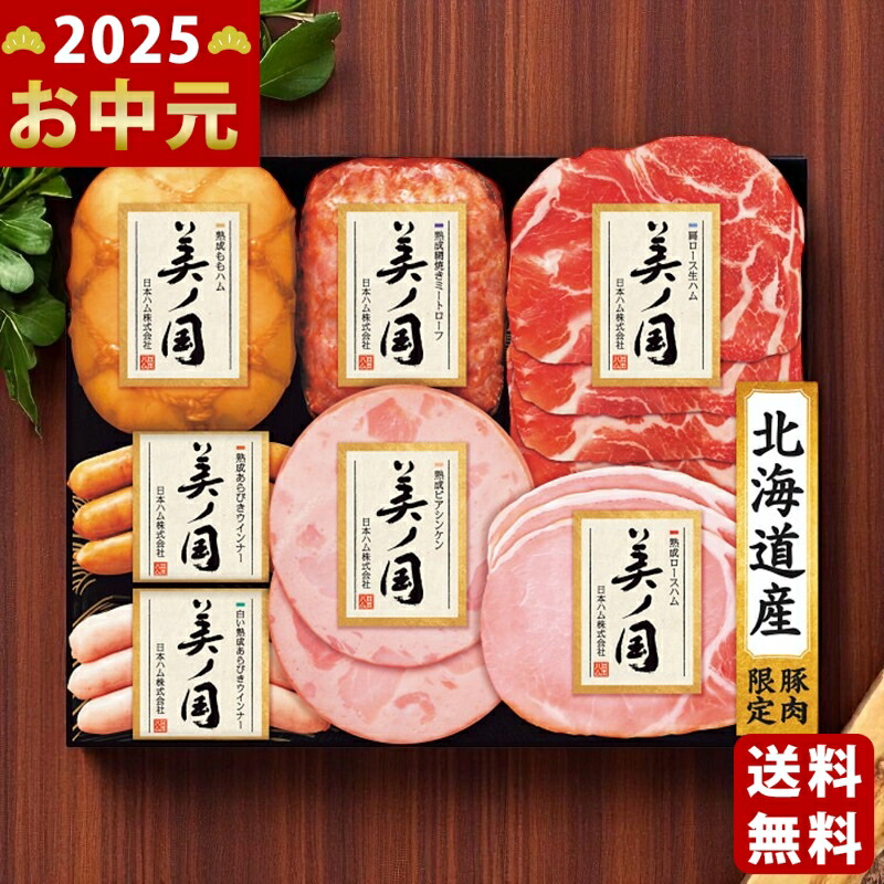 Yahoo! Yahoo!ショッピング(ヤフー ショッピング)日本ハム 北海道 プレミアム 美ノ国《2025年 お中元専用商品 7月上旬よりお届け予定 冷蔵 直送便》 [UKH-53]