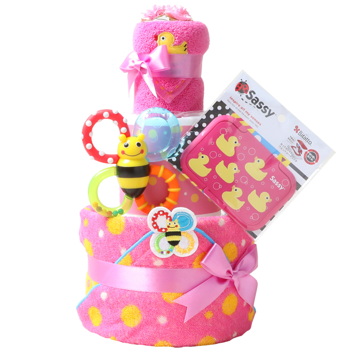 Sassy（知育玩具） おむつケーキの商品一覧｜出産祝い、出産記念品