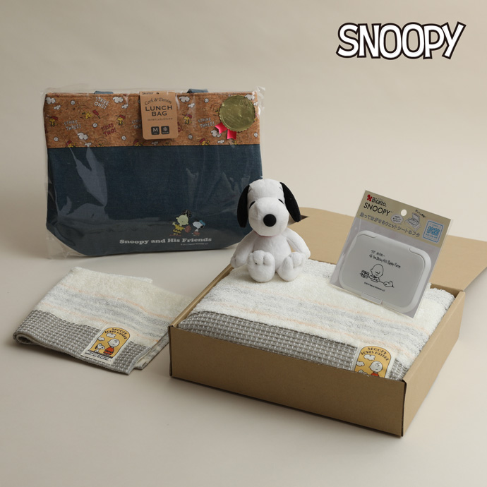 SNOOPY（スヌーピー） タオルギフト 赤ちゃん ビタット 日本製