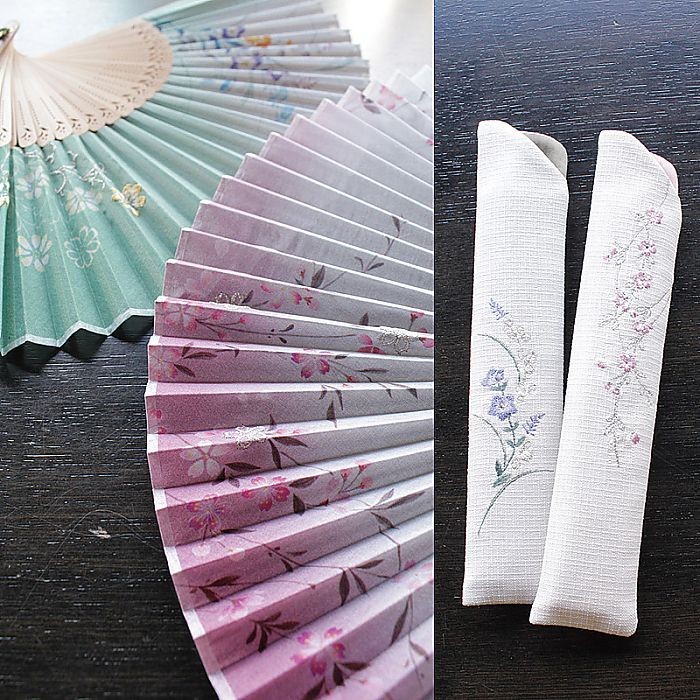 舞扇堂 ) 花しぐれ 女性向き / 桐箱入ギフトセット : ハイセレクト