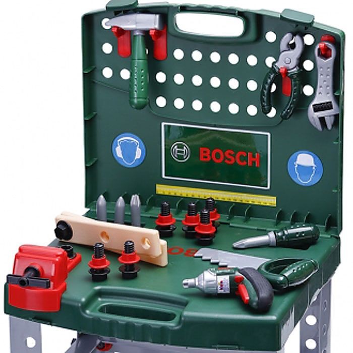 ボッシュ 知育玩具 おもちゃ ミニワークセンター 3歳頃 ボーネルンド Bornelund 3歳頃 500 20 ギフトオンリーワン