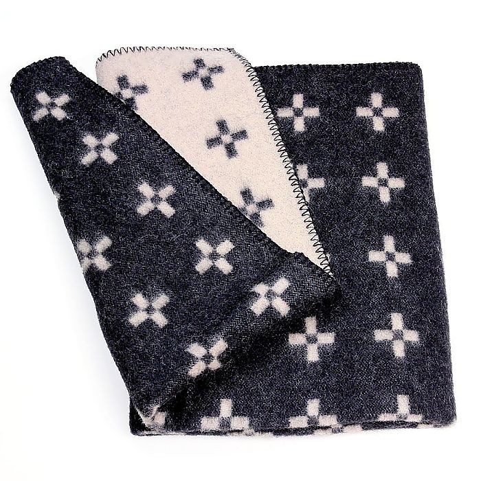 北欧 KLIPPAN クリッパン ハーフブランケット ラムウール