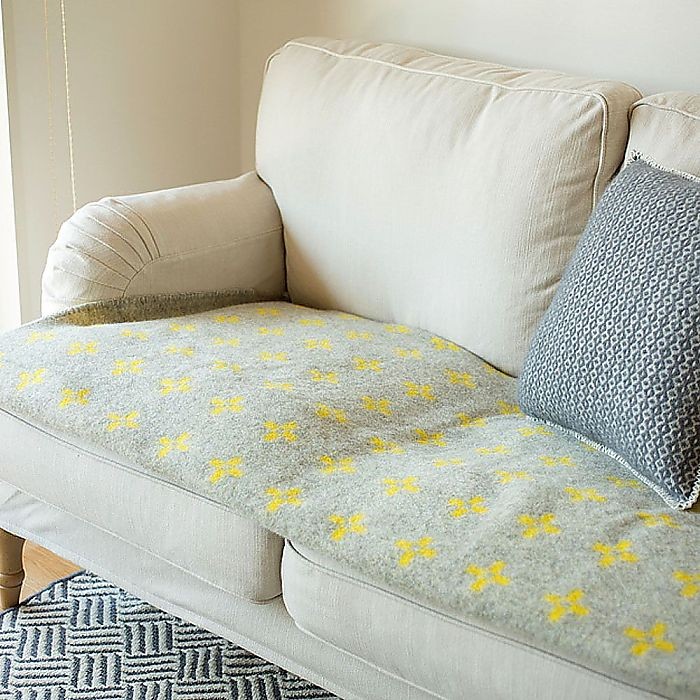 北欧 KLIPPAN クリッパン ハーフブランケット ラムウール