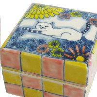 九谷焼 九谷焼組飯碗 花紋手描き絵付 夫婦茶碗【辻本商店】 : 九谷結窯