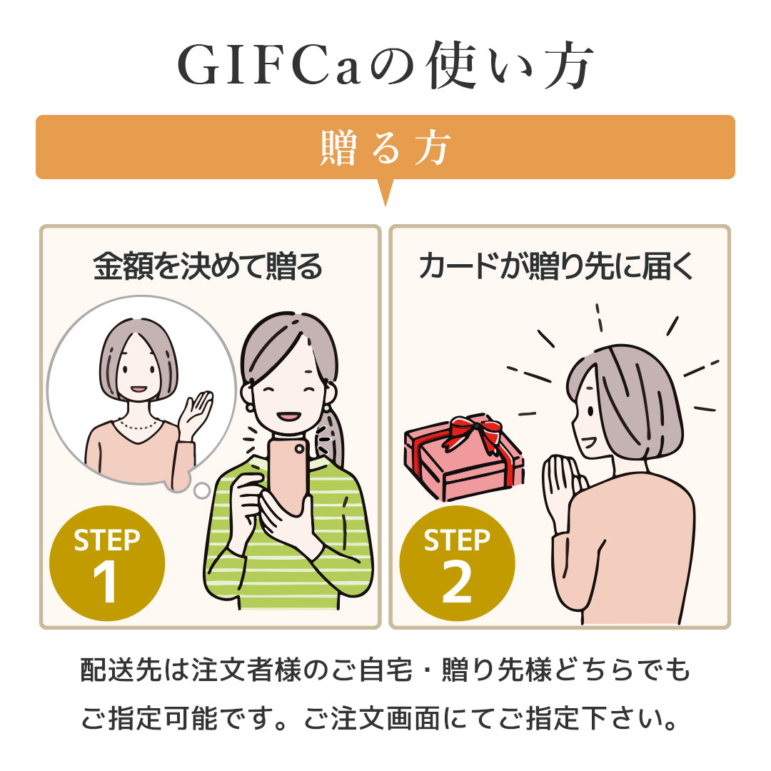 GIFCa（ギフカ） ギフトカード ( 15000ポイント ) カタログギフト
