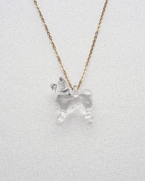 HARIO ハリオ ネックレス チワワ GF HATH-CH-N-GF アクセサリー ジュエリーの画像