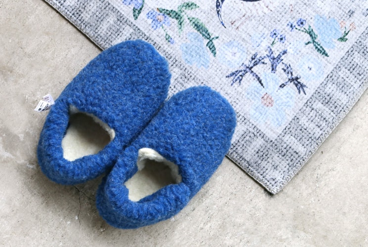 シープバイザシー ルームシューズ ボア スリッパ sheep by the sea S