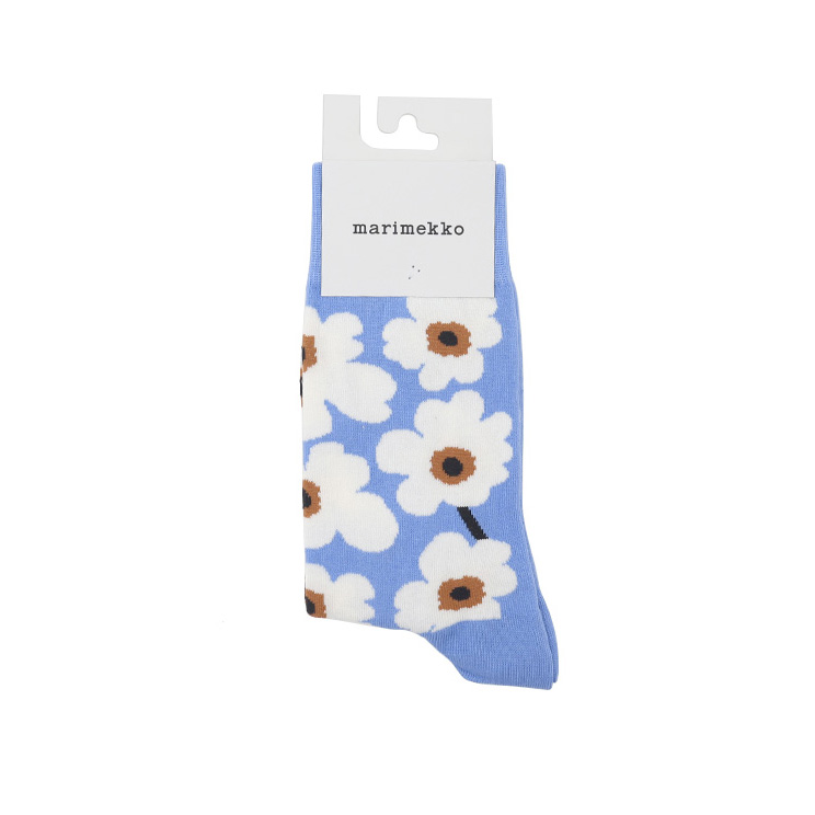 ギフトに最適☆marimekko Kirmailla Unikko ソックス ケシの花 Unikko / Kirmailla Socks（ソックス/靴下）｜marimekko