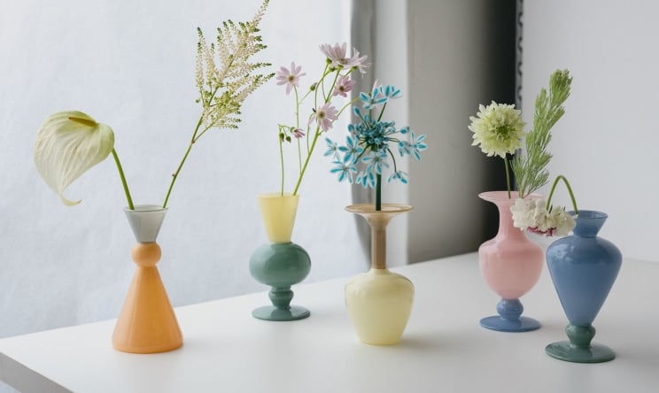 アマブロ ミニベース MINI VASE TWO TONE amabro 花瓶 北欧 一輪挿し