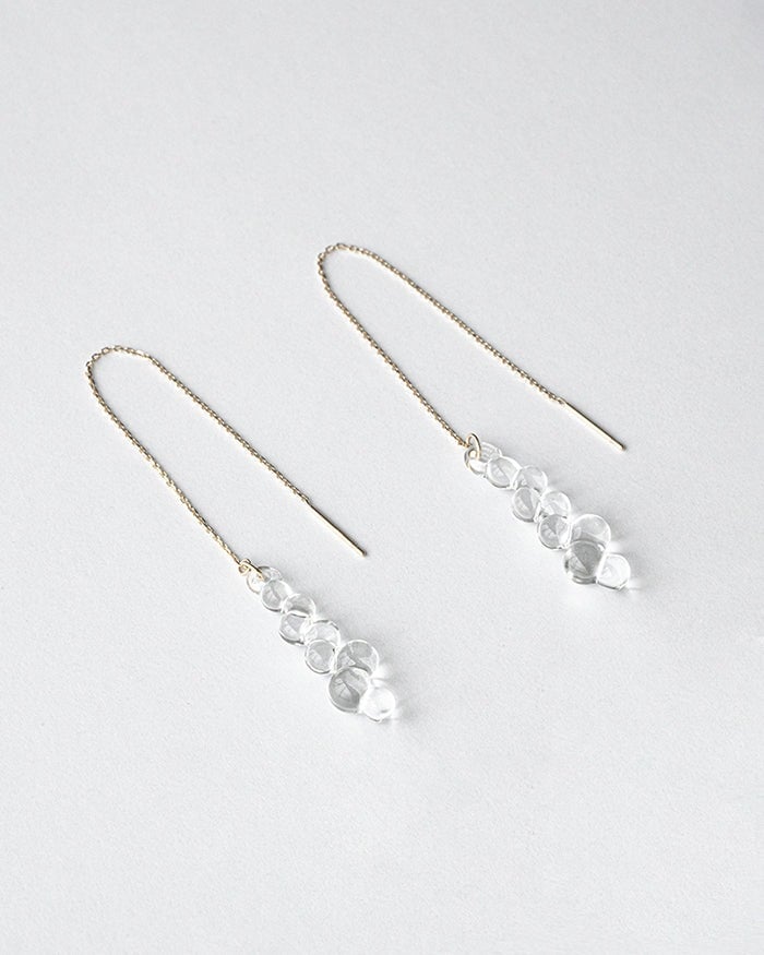HARIO ハリオ ピアス グロス K10 10金 金属アレルギー 対応 HAW-G-P