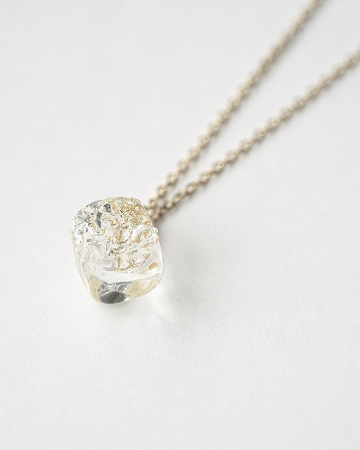 Momoriri Hario ネックレスメルティーキューブＫ-10❣️ HARIO ハリオ ネックレス メルティーキューブ K10 10金 金属アレルギー