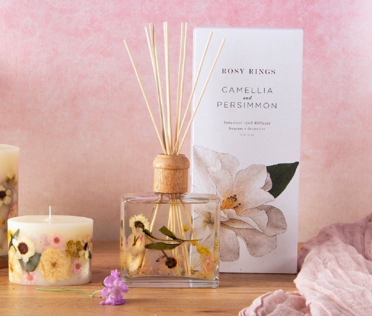 ロージーリングス キャンドルセット！ RosyRings ロージーリングス ボタニカルキャンドル プティ カメリア