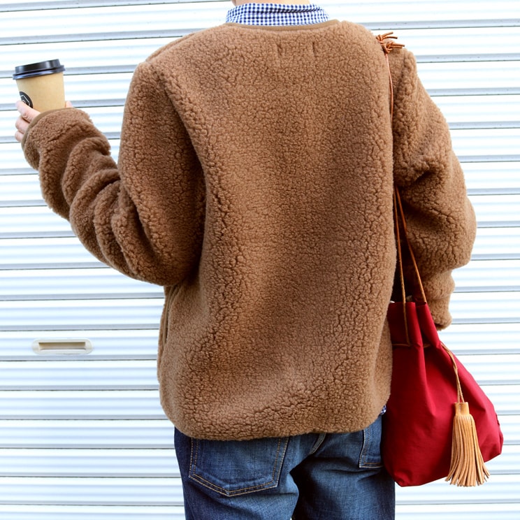 当店オリジナル シープバイザシー ボアブルゾン Sheep by the Sea 防寒