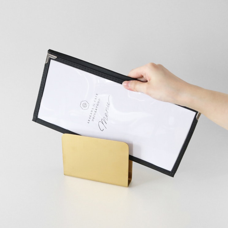 TEXTALIAN テキスタリアン メニュースタンド 卓上 おしゃれ 飲食店