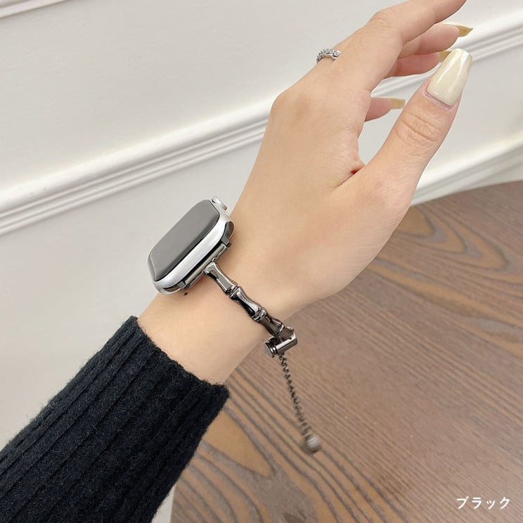 アップルウォッチ バンド ルイ フィネス チェーン リストレット