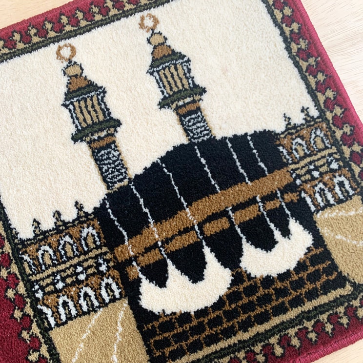 タペストリー ラグ イスラム建築 76cm×41cm マルチカラー