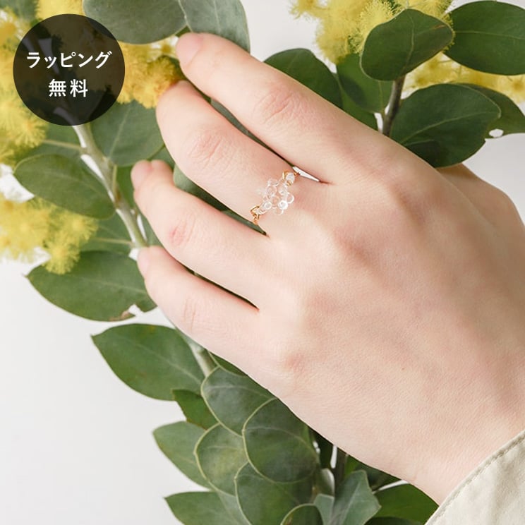 HARIO ハリオ 指輪 リング ミモザ HAP-MS-R アクセサリー ジュエリー