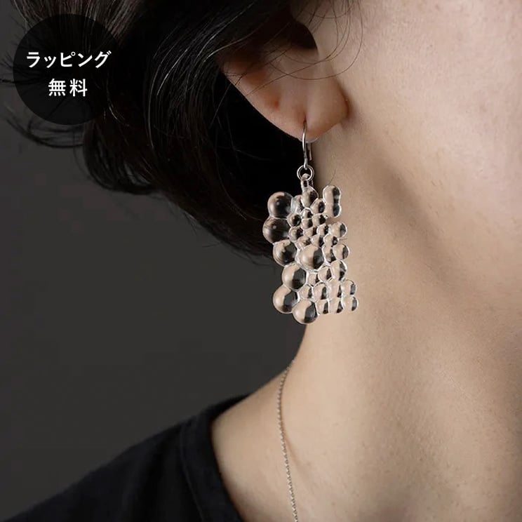 HARIO ハリオ ピアス 深雪 HAVU-SS-P