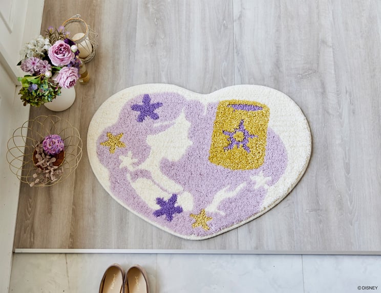 スミノエ ディズニー マット プリンセス ハートマット ラプンツェル