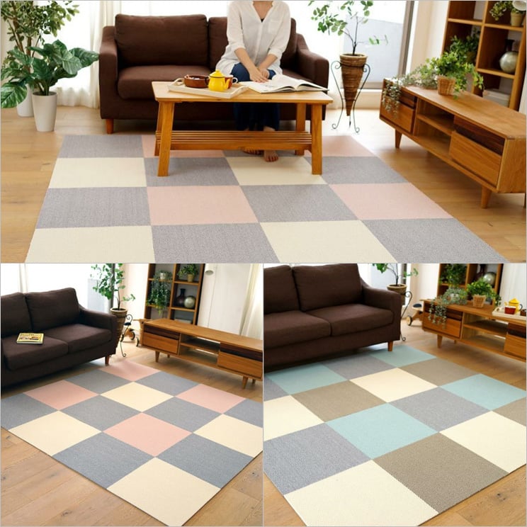 まろん タイルカーペット 複数個口送付用 サンゲツ 【最大☆10%オフ