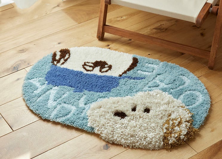 ラグマット スヌーピー ピーナッツ Andy and Olaf MAT アンディ＆オラフマット 45×70cm スミノエ PEANUTS SNOOPY｜giftgiftgift｜04