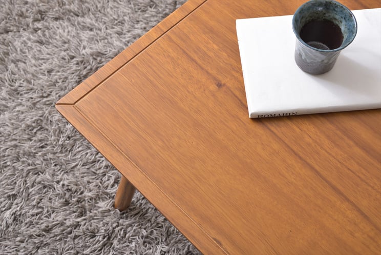 小さめが嬉しい、ちょうど良いサイズのこたつテーブル 長方形 80×50