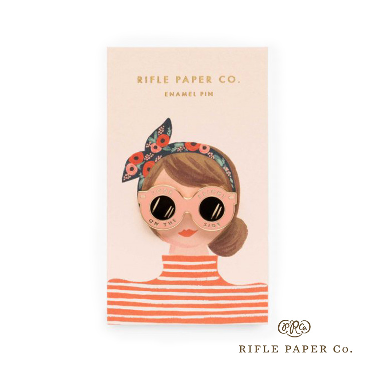 ライフルペーパー ピンバッジ サングラス Rifle Paper Co. ピンバッヂ アメカジ レディース ピンズ