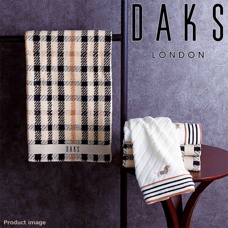 DAKS ダックス 〈ハウスチェック〉 タオルセット （４０％OFF） : 223047054 : ギフトランド愛 - 通販 -  Yahoo!ショッピング