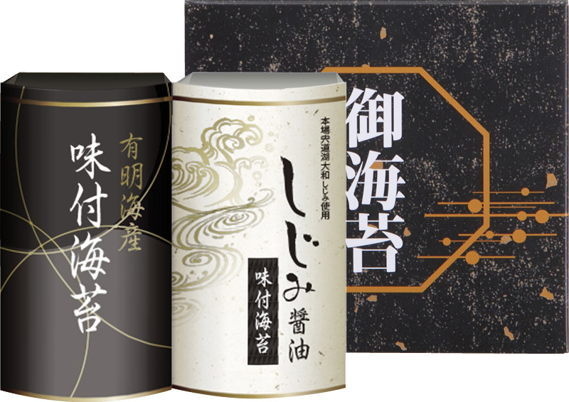 有明海産味＆しじみ醤油味付のり EN-10 (L7082-518) :L7082-518:ギフトの村 通販 