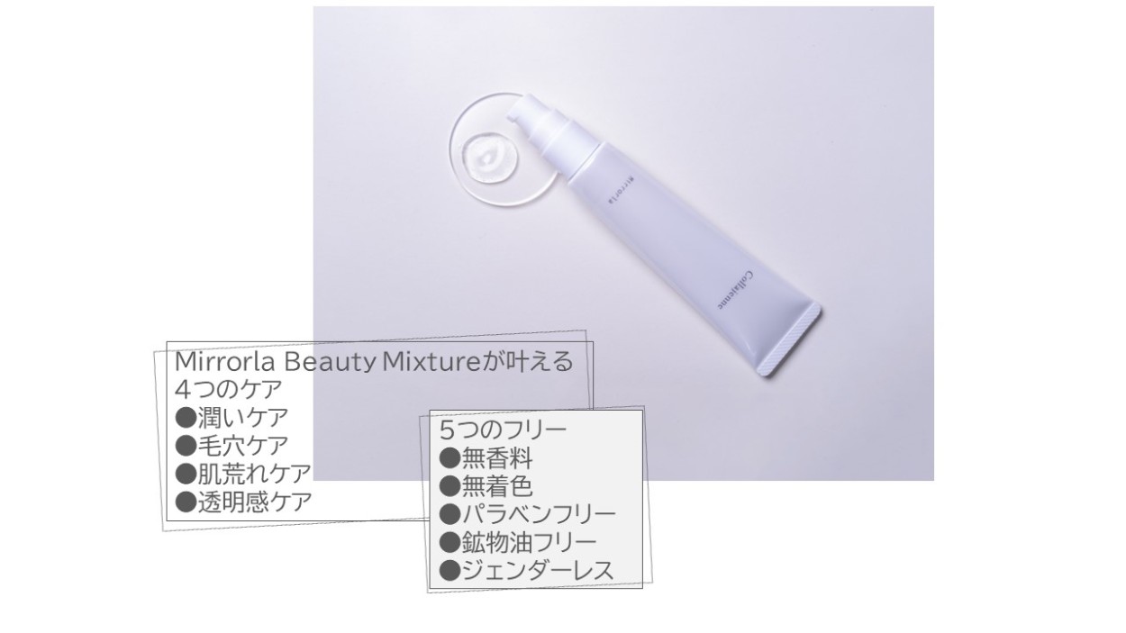 Collajenne＜コラージェンヌ＞ 潤い続く肌へ、これ1本。Mirrorla 