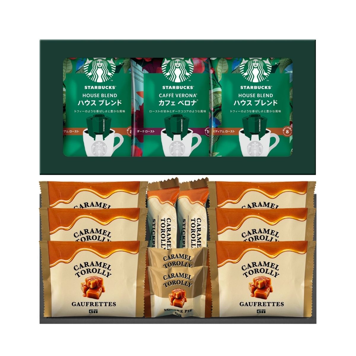 スターバックスコーヒー＆3種のキャラメルスイーツBOX STGPR-250