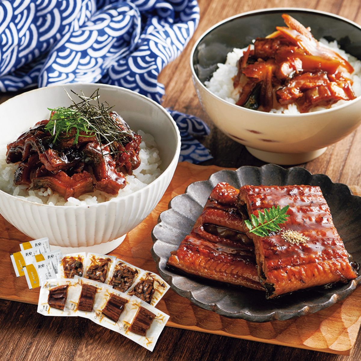 鰻楽 九州産うなぎ蒲焼バラエティセット (6月9日より順次出荷予定) (承り期間:8月1日まで)