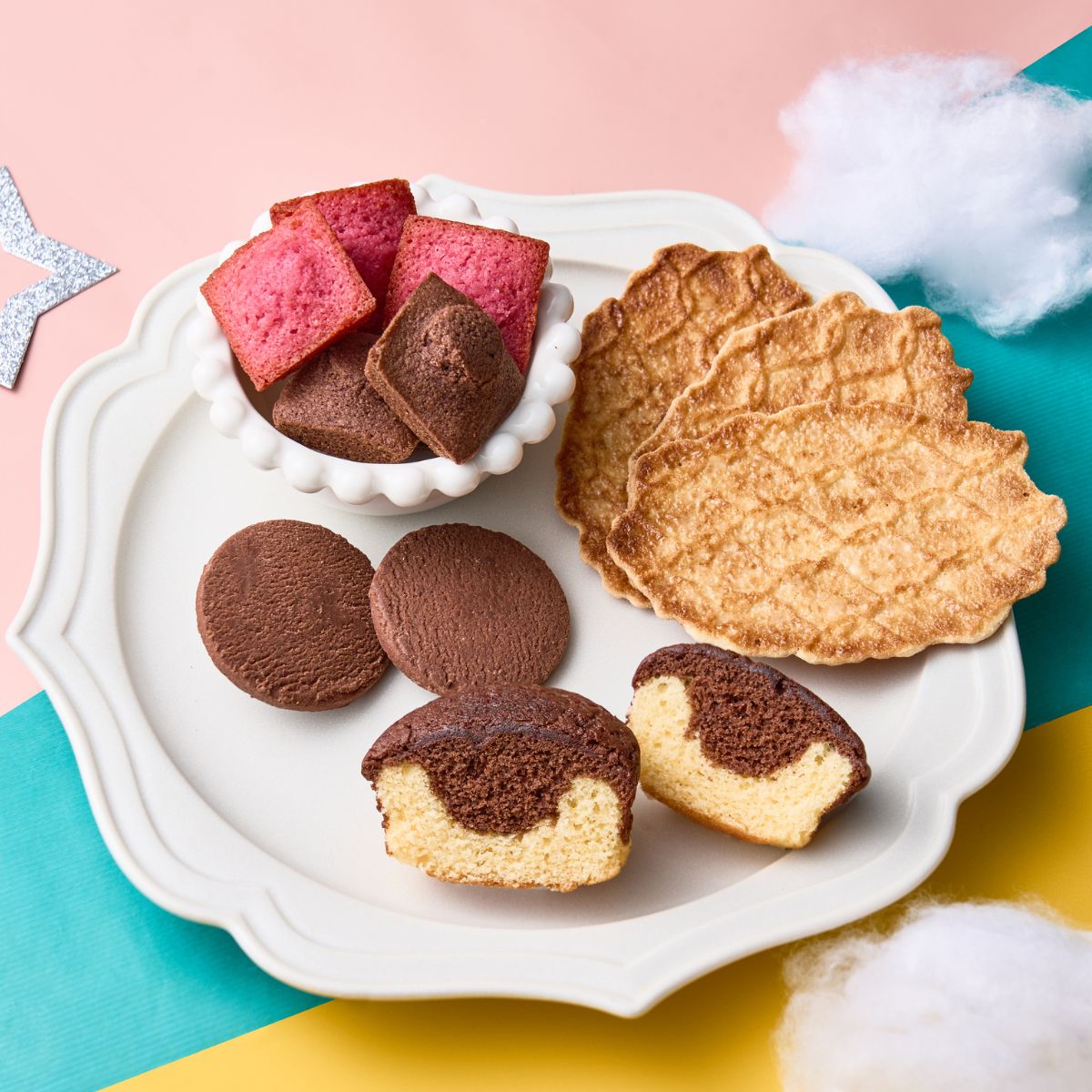 フランボワーズケーキ（焼き菓子、クッキー）｜スイーツ、洋菓子