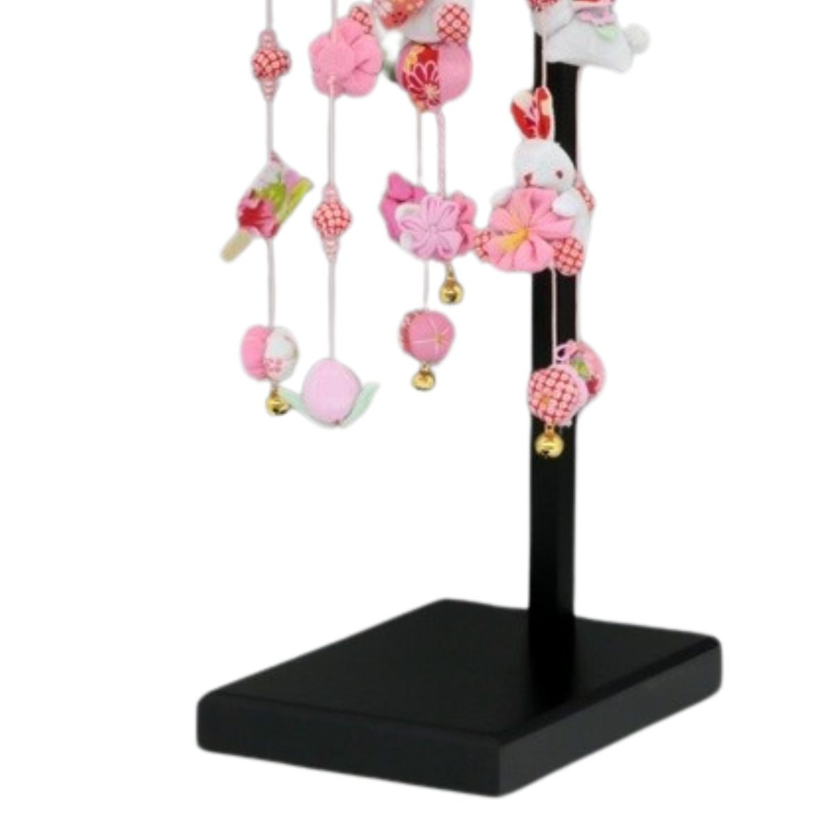 つるし飾り いろはうさぎ(大) 飾り台付 うさぎ 花 吊るし雛 お祝い