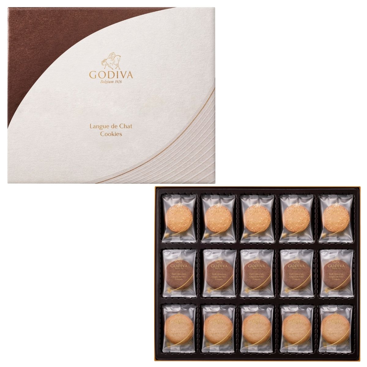 GODIVA ゴディバ ラングドシャクッキー アソートメント 52枚 GDC-511