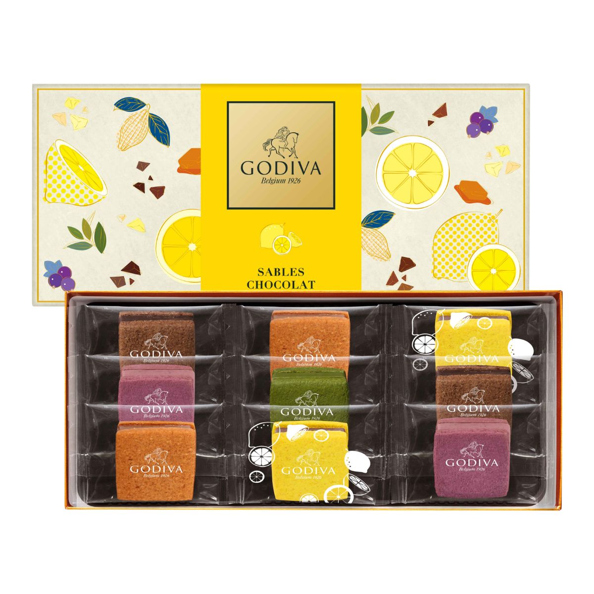 GODIVA サブレショコラ瀬戸内レモンアソートメント 9個入(承り期間：8