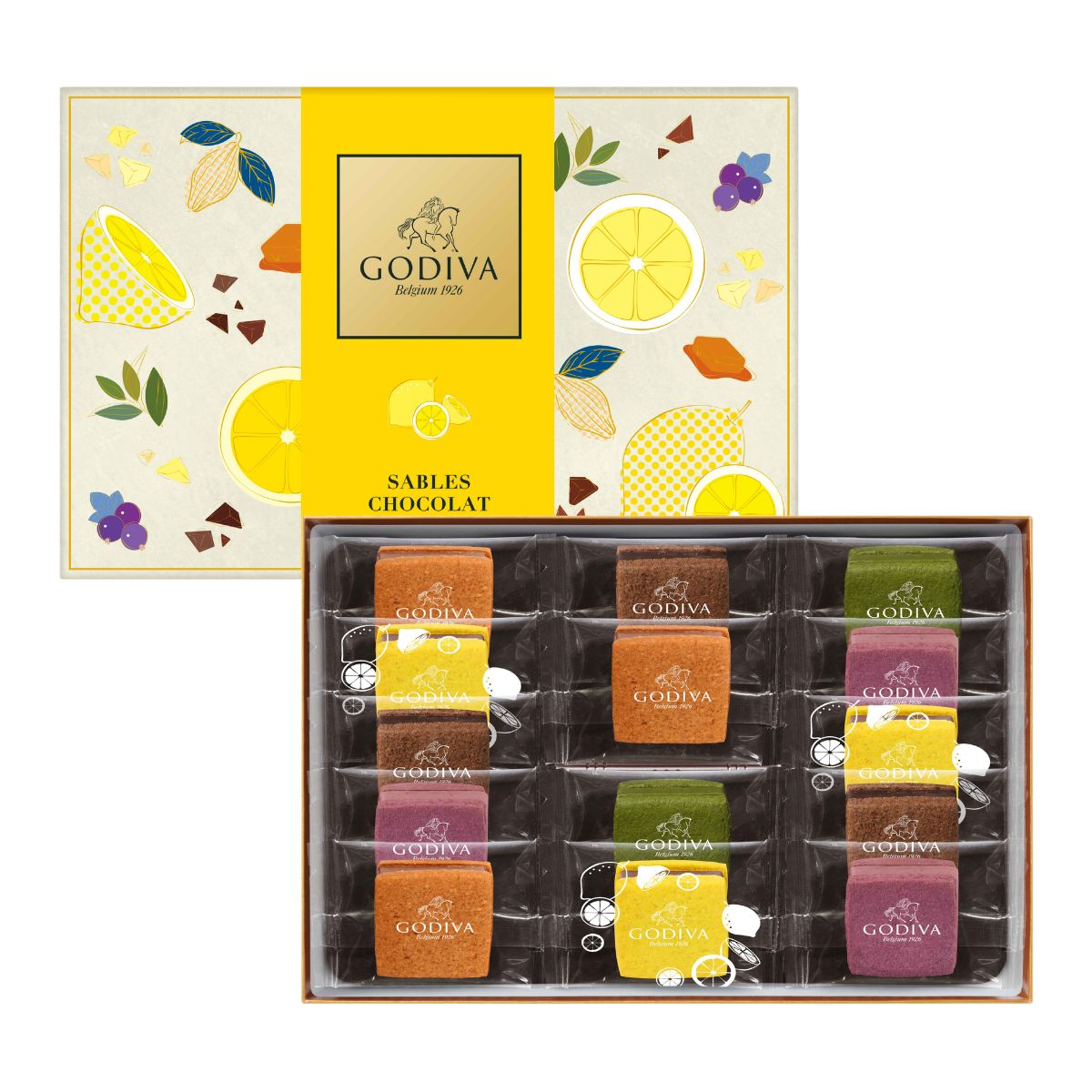GODIVA サブレショコラ瀬戸内レモンアソートメント 14個入(承り期間：8