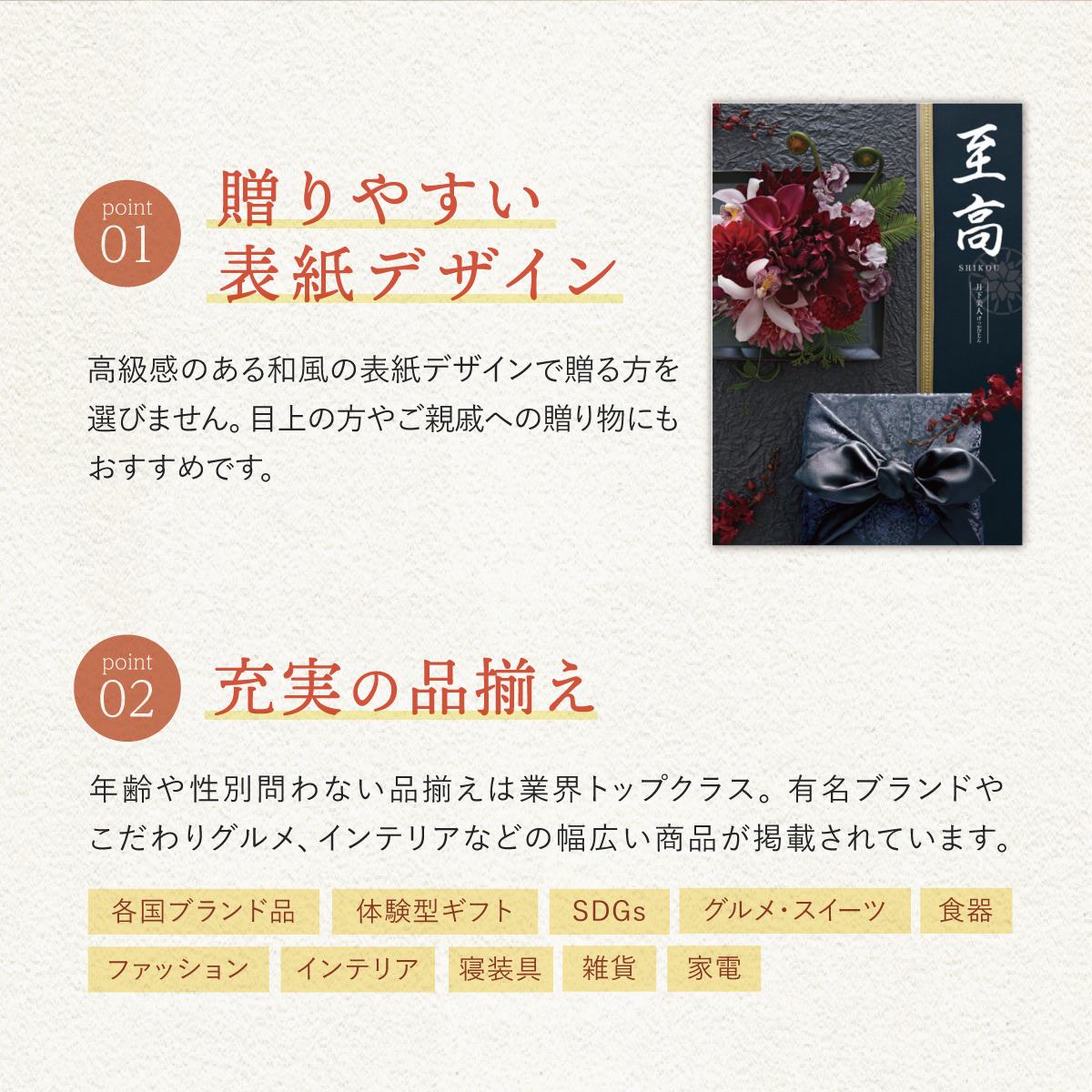 ポイント5倍 カタログギフト 至高 しこう 日の出蘭 ひのでらん 送料