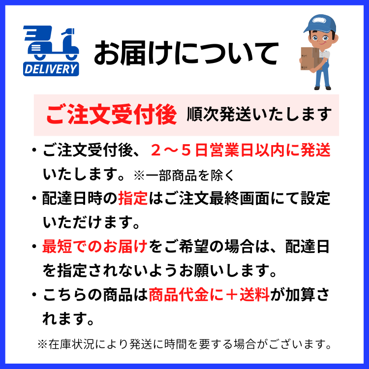 発送のご案内